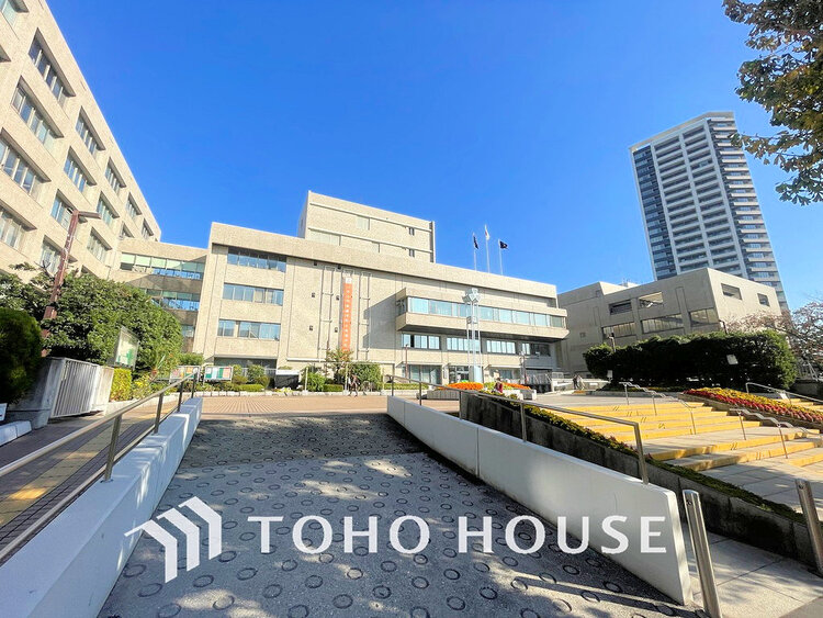 周辺 品川区役所　距離1800ｍ