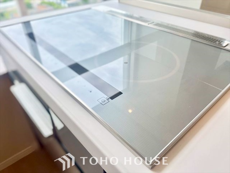 キッチン 【KITCHEN】◆家族のおはよう◆の声を笑顔で迎えてあげられるシステムキッチン。朝ごはんが楽しみでちょっと早起きしたくなるんです。