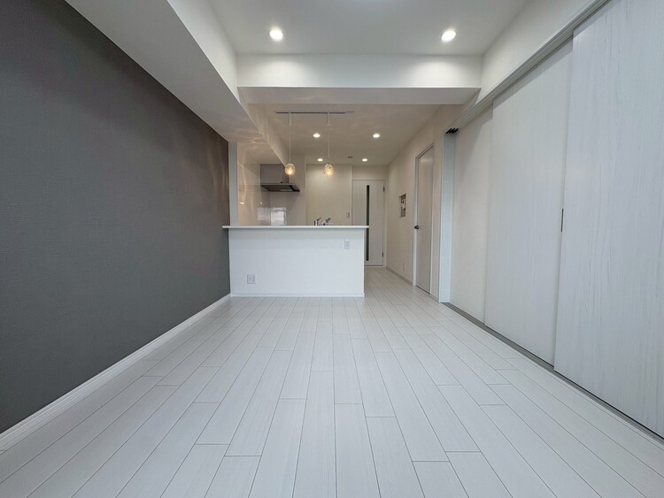 居間 豊かな居住性と、安心感を満たすクオリティが見事に調和した住空間。