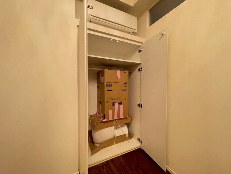 その他 家電やスーツケース、ストック品など何でも片付く嬉しい空間です。