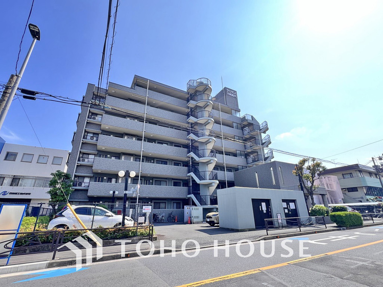 外観 〜6階部分角部屋につき陽当り・通風良好〜最寄り駅より徒歩7分の好立地〜新規リフォーム済〜