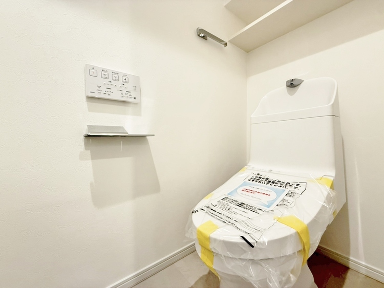 トイレ 暮らしの中のさりげないひとときの快適さにも、こだわりを、持って設備を配しております。