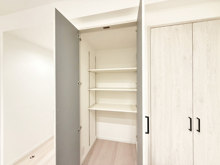 収納 居室にはクローゼットがあり、荷物もスッキリ収納して快適にお過ごしいただけます。