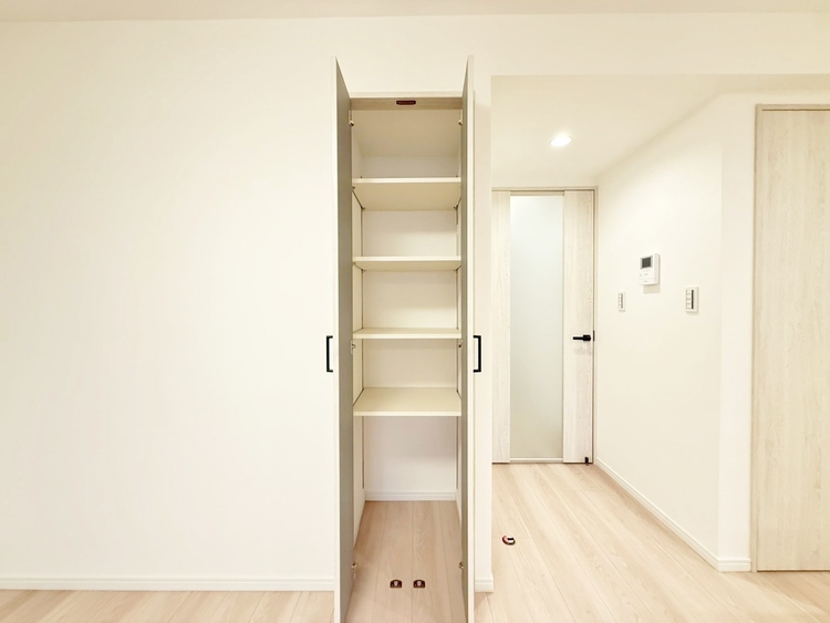 収納 暮らし心地を大きく左右する収納を、適材適所に配置し使い勝手を考慮しました。