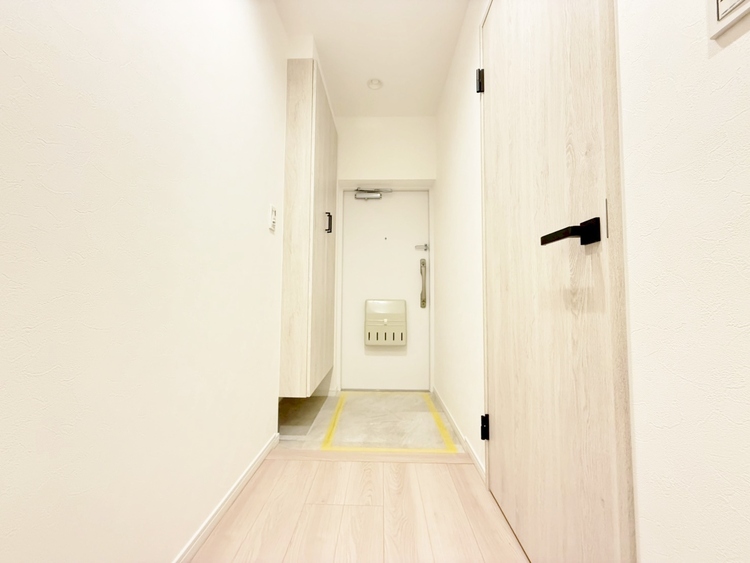 玄関 シューズボックスを完備した玄関です。