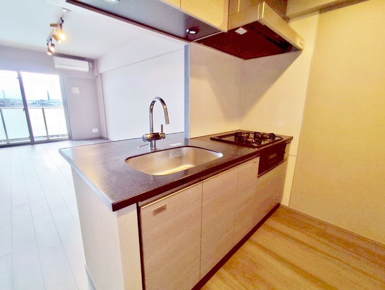 キッチン 洗練されたスタイリッシュなデザイン性と使いやすさを備えた仕様。