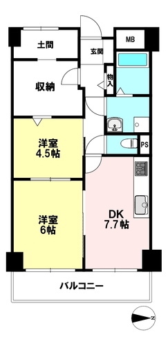 ライオンズマンション今里の物件画像