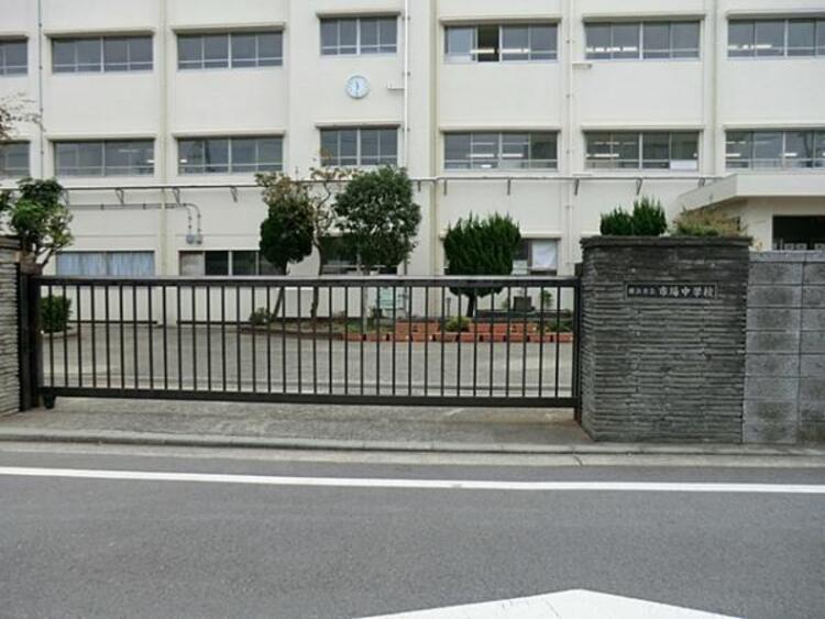 周辺 横浜市立市場中学校 890m