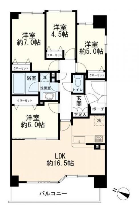 間取り ４ＬＤＫ