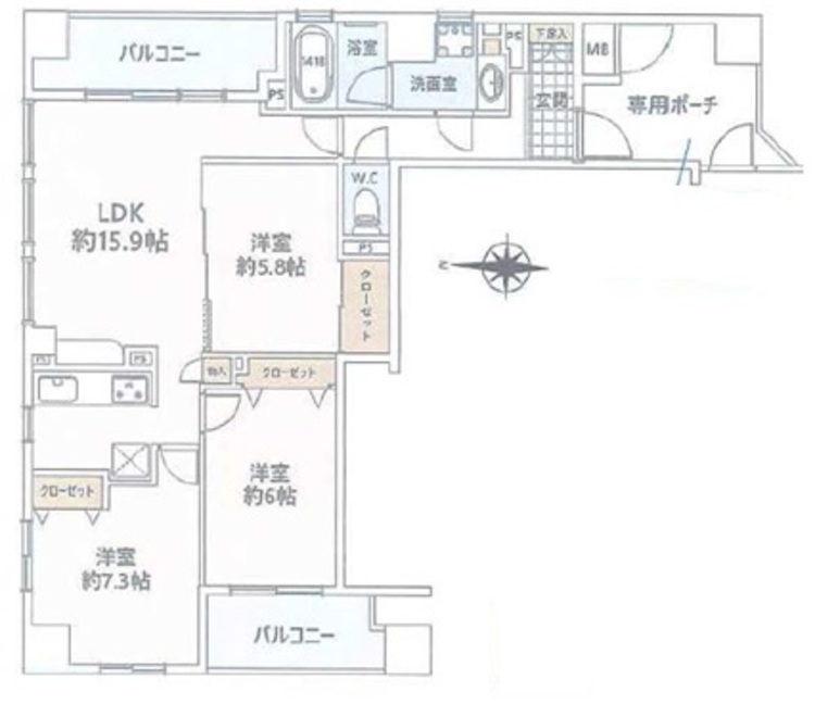 間取り 緑豊かな住環境ｘ生活利便性に優れた「八王子横山町エリア」