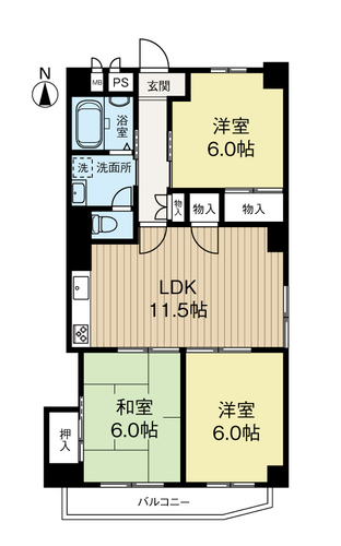 ハイマートすみれの物件画像