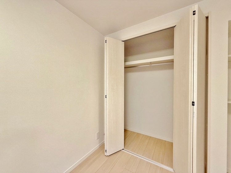 収納 居室にはクローゼットがあり、荷物もスッキリ収納して快適にお過ごしいただけます。