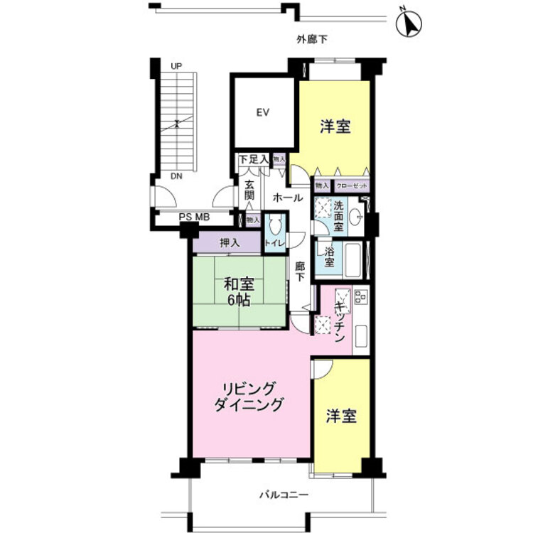 間取り 陽当たりや風通しなど、ぜひ現地でご確認ください 