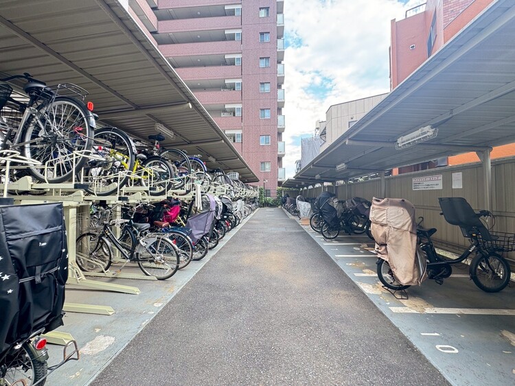 その他 駐輪場も綺麗に整頓されています。※空き状況は都度ご確認下さい。