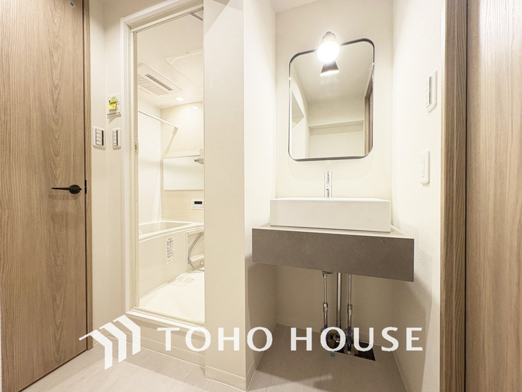 洗面 新規設置の洗面化粧台