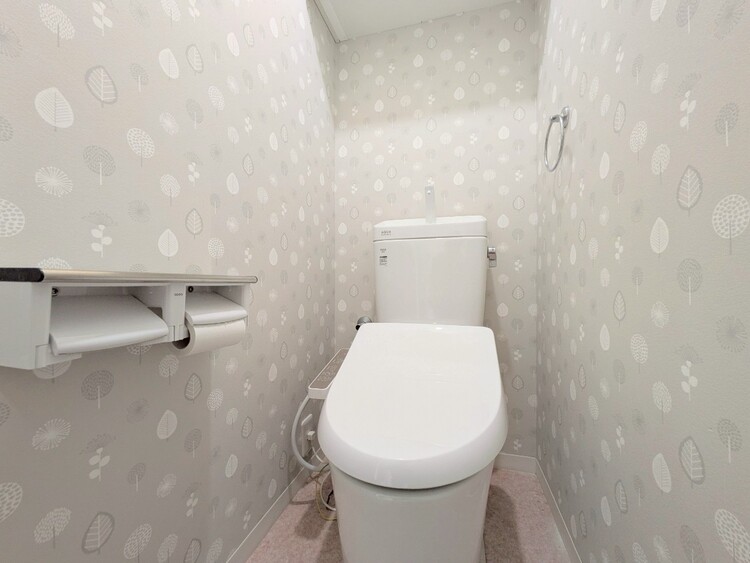 トイレ 暮らしの中のさりげないひとときの快適さにも、こだわりを、持って設備を配しております。