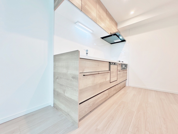 キッチン 洗練されたスタイリッシュなデザイン性と使いやすさを備えた仕様。