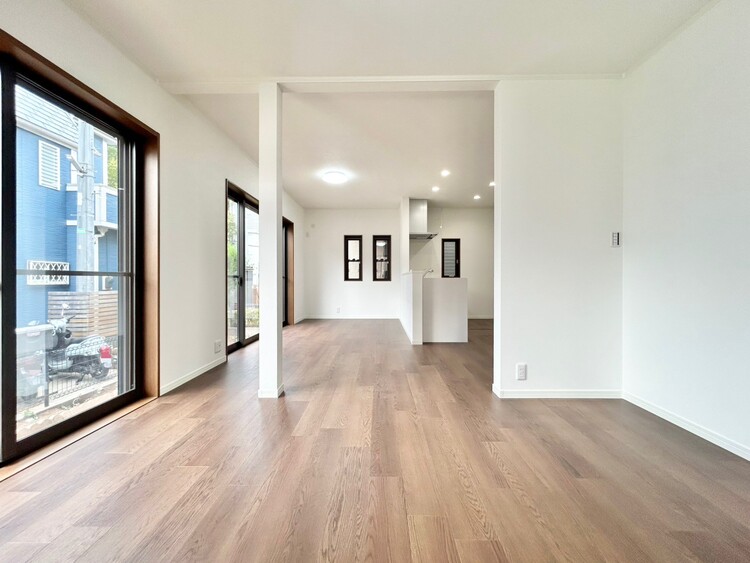 居間 「空間が織り成すひとつ先の住み心地」を演出します。