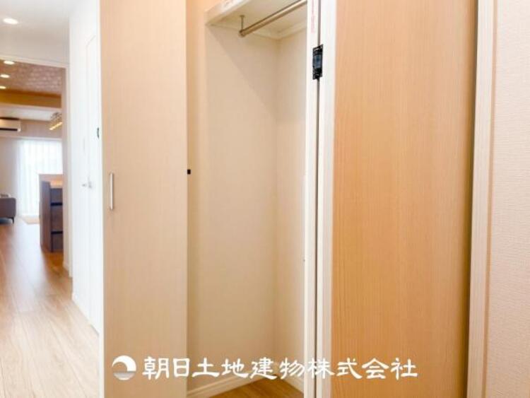 収納 各お部屋にある収納はお部屋の整理には欠かせない空間です！