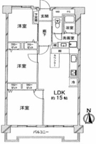 御幸第１コーポの物件画像