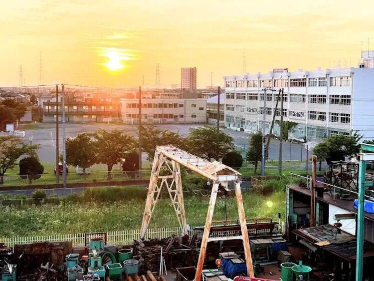 周辺 八潮市立潮止中学校