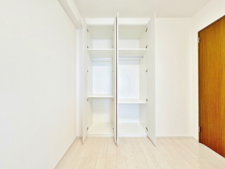 収納 居室にはクローゼットがあり、荷物もスッキリ収納して快適にお過ごしいただけます。