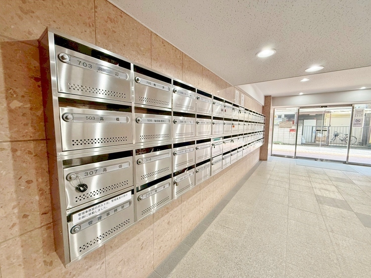 その他 郵便物を受け取るための郵便受けも、きちんと管理されています。