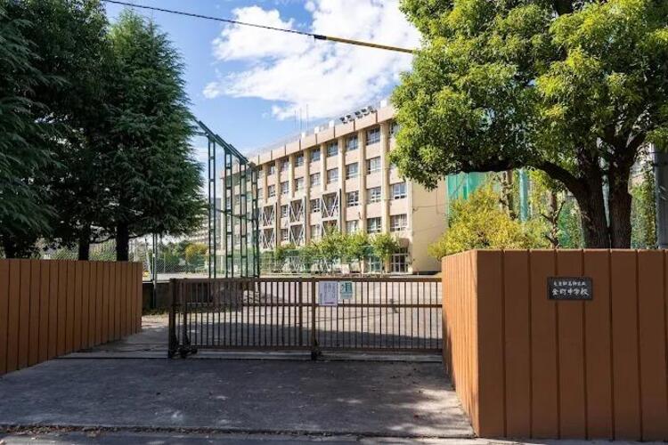 周辺 葛飾区立金町中学校