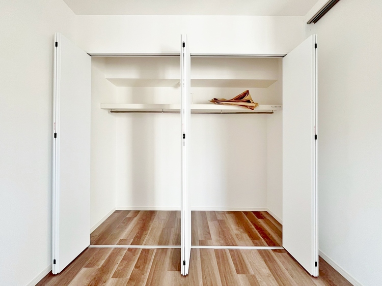 収納 居室にはクローゼットがあり、荷物もスッキリ収納して快適にお過ごしいただけます。