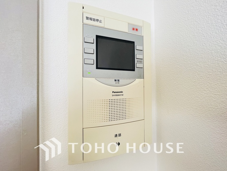 その他 来客が一目でわかるモニター付きインターホン