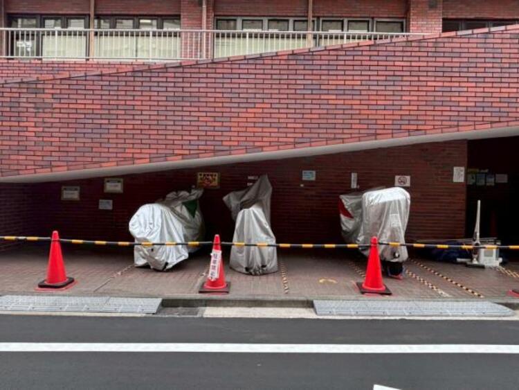 その他 バイク置き場、敷地内にあるためすぐにバイクに乗ることが出来て便利です。