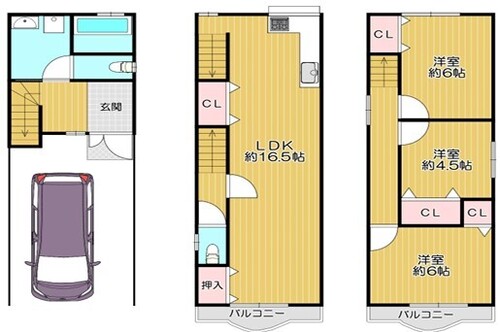 阿倍野筋5丁目　中古戸建の物件画像