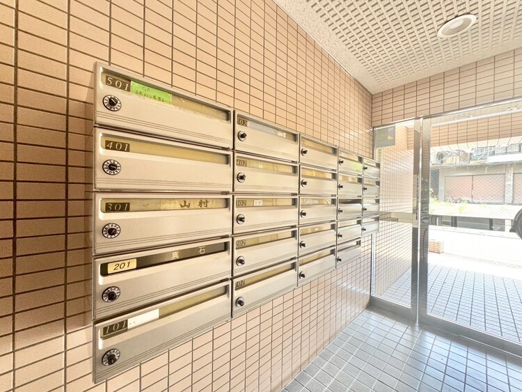 その他 郵便物を受け取るための郵便受けも、きちんと管理されています。