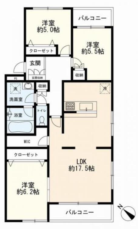間取り ３ＬＤＫ
