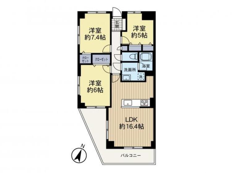 間取り 下階への生活音を気にしなくて大丈夫！