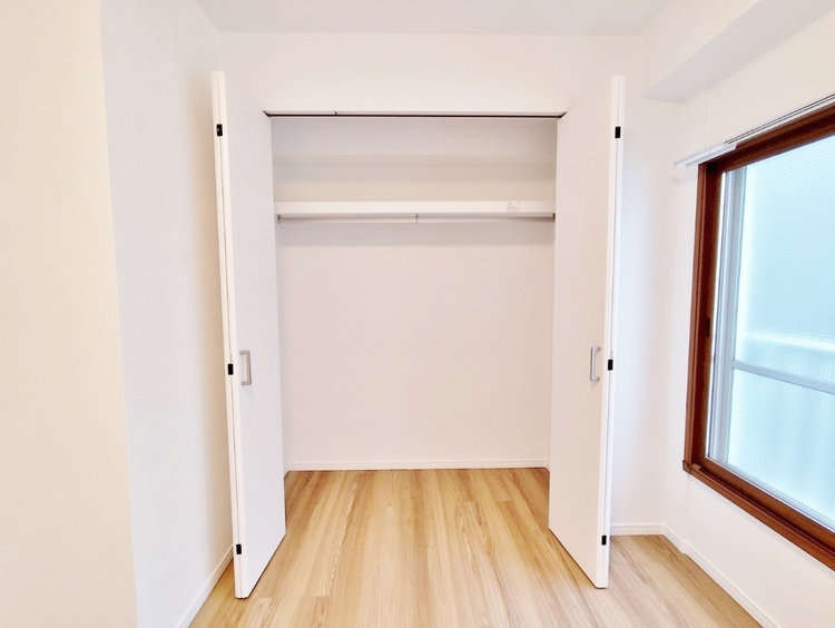収納 居室にはクローゼットがあり、荷物もスッキリ収納して快適にお過ごしいただけます。