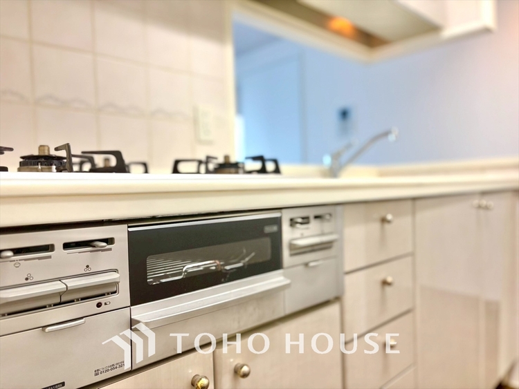 キッチン システムキッチンはお子様の面倒を見れる時間が増え時短になります。大変人気があり重宝します。