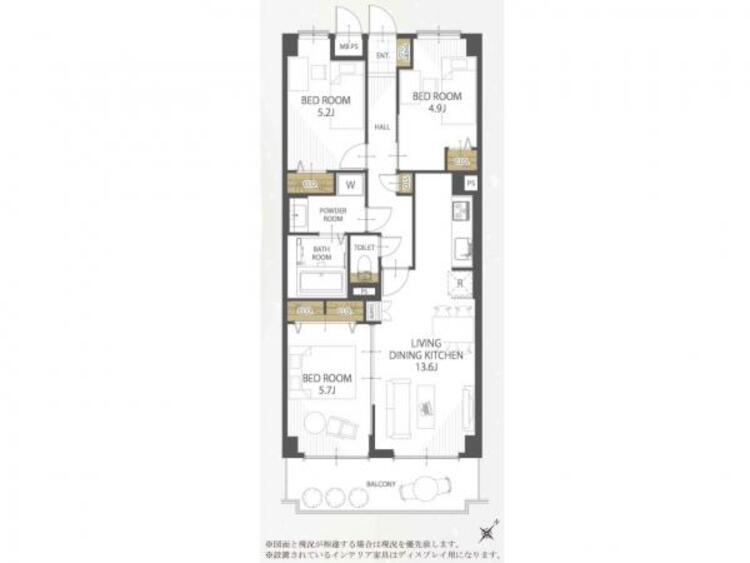 間取り 陽当たりや風通しなど、ぜひ現地でご確認ください 