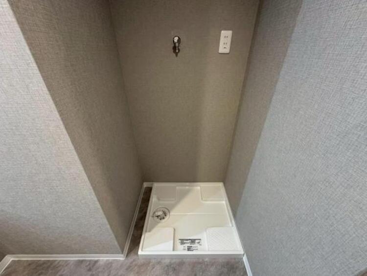 洗面 万一の水漏れにも床への漏水を防ぐ、防水パン設置済み！ 