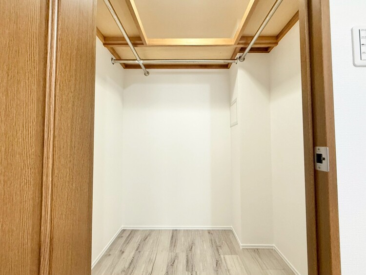 収納 居室にはクローゼットがあり、荷物もスッキリ収納して快適にお過ごしいただけます。