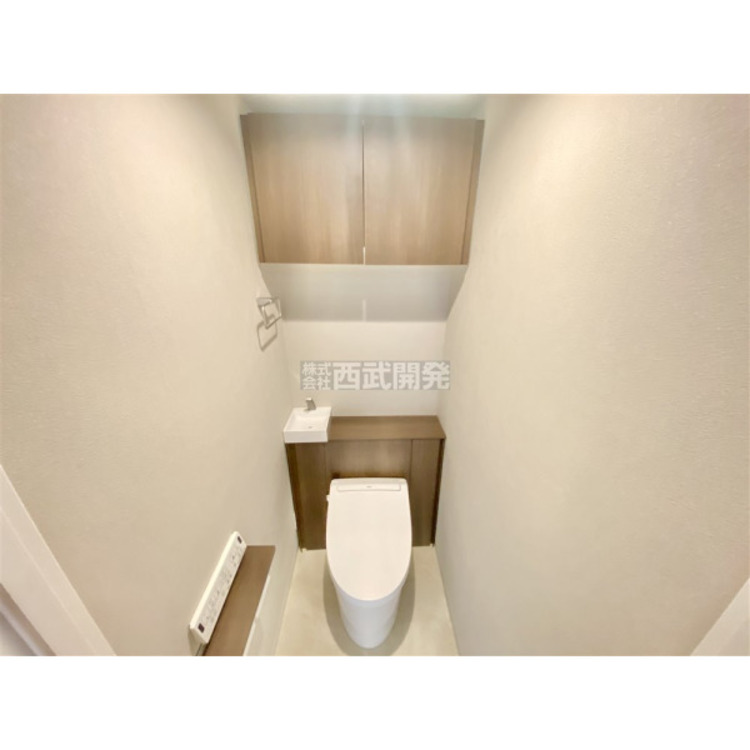 トイレ いつも綺麗に清潔に。洗浄機能付きトイレです。