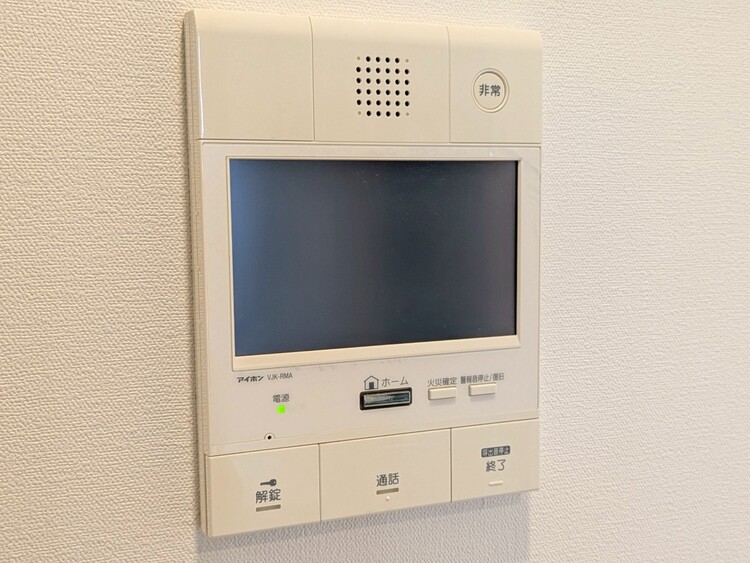 その他 誰が来てもわかる様にモニター付きインターホンを設置。