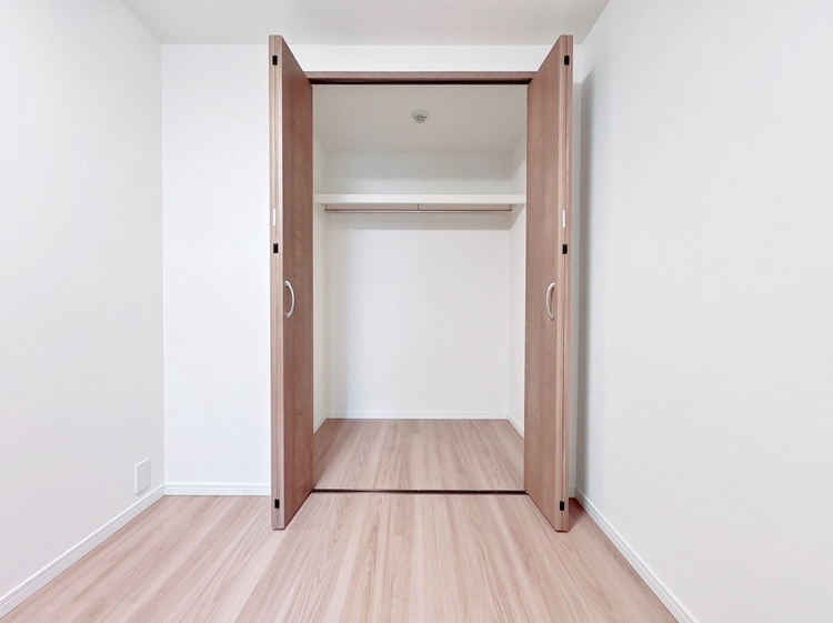 収納 居室にはクローゼットがあり、荷物もスッキリ収納して快適にお過ごしいただけます。