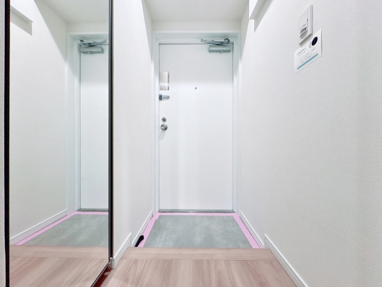 玄関 シューズボックスを完備した玄関です。