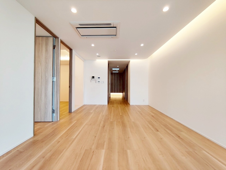居間 豊かな居住性と、安心感を満たすクオリティが見事に調和した住空間。