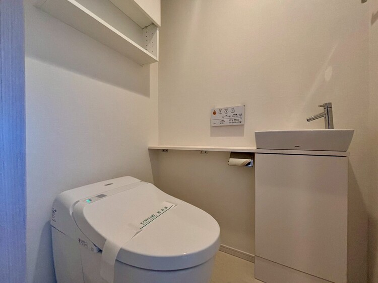 その他 清潔感の高いお手洗い。