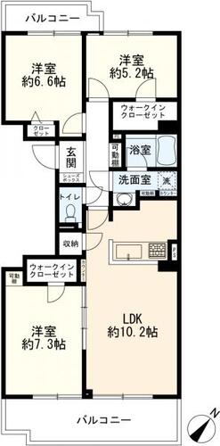 コープ野村バードウッド2番館の物件画像