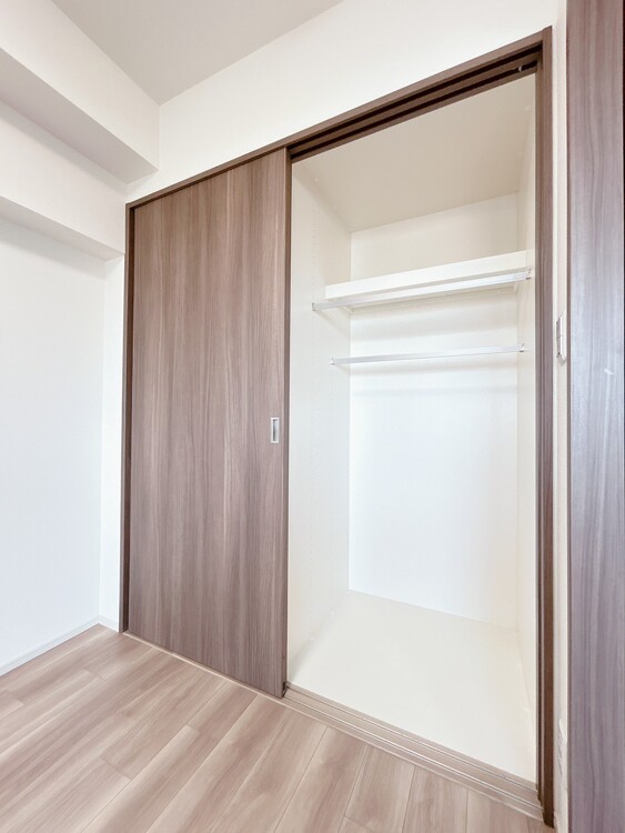 収納 居室にはクローゼットがあり、荷物もスッキリ収納して快適にお過ごしいただけます。