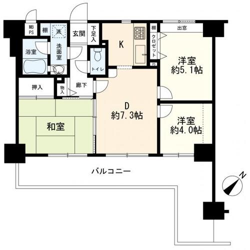 クリオ大通り公園弐番館の物件画像