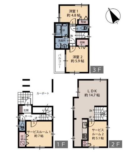 中古戸建　磯子の物件画像